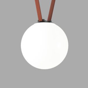 DK5554-BK Cветильник для трека-ремня Belty, серия Orb, со светодиодом, D230*H236мм, 48V DC, 15W, RA90, 120°, 4000K, IP20, черный, акрил